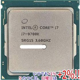 【中古】Core i7 9700K 3.6GHz LGA1151 95W SRG15