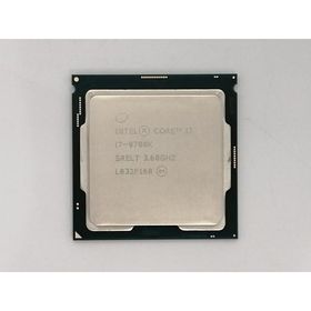 【中古】Intel Core i7-9700K (3.6GHz/TB:4.9GHz/SRELT/P0) BOX LGA1151/8C/8T/L3 12M/UHD630/TDP95W【小倉駅前】保証期間１週間