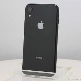 ソフマップ 〔中古品〕 iPhoneXR 64GB ブラック MT002J／A SIMフリー【258】