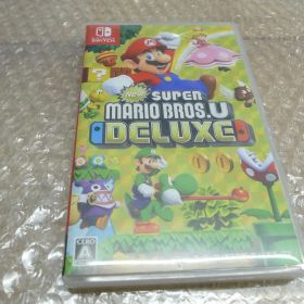 任天堂 Nintendo New スーパーマリオブラザーズ U デラックス switch スイッチ ソフト 管理g0520