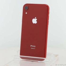ソフマップ 〔中古品〕 iPhoneXR 64GB プロダクトレッド MT062J／A SIMフリー【371】