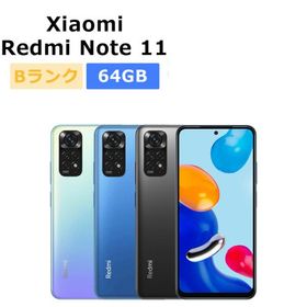 中古 Xiaomi Redmi Note 11 SIMフリー 本体 Bランク スマホ 最大1年間保証