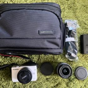 Canon EOS M10 ホワイト カメラ 一眼 デジカメ キャノン