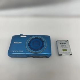 Nikon ニコン COOLPIX クールピクス S3600 ブルー デジカメ