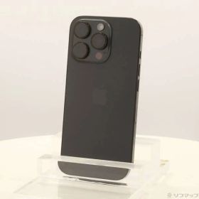 ソフマップ 〔中古品〕 iPhone16 Pro 128GB ブラックチタニウム NYMV3J／A SIMフリー【198】