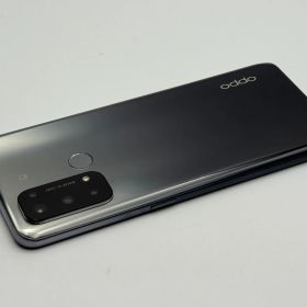 【中古C】OPPO Reno5 A A101OP シルバーブラック SIMフリー 白ロム