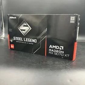 中古 ASRock RX9070XT SLD 16G Steel Legend Dark 16GB (RX9070XT 16G) 176936 状態： B:良品