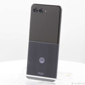 (中古)Motorola motorola razr 50 ultra 512GB ミッドナイトブルー PB410000JP SIMフリー(276-ud)