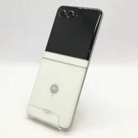 【未使用】MOTOROLA docomo 【SIMフリー】 motorola razr 50d ホワイトマーブル 8GB 256GB M-51E【立川フロム中武】保証期間３ヶ月