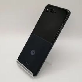 【中古】MOTOROLA SoftBank 【SIMフリー】 motorola razr 50 ultra ミッドナイトブルー 12GB 256GB【三宮センター】保証期間１ヶ月【ラン