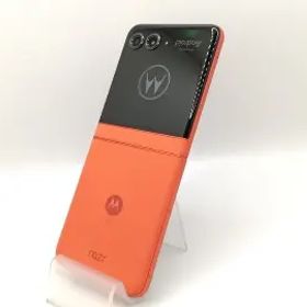 【中古】MOTOROLA 国内版 【SIMフリー】 motorola razr 50 スプリッツオレンジ 12GB 512GB PB230002JP【戸塚】保証期間１ヶ月【ランクA】