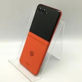 【中古】MOTOROLA 国内版 【SIMフリー】 motorola razr 50 スプリッツオレンジ 12GB 512GB PB230002JP【秋葉4号】保証期間１ヶ月【ランク