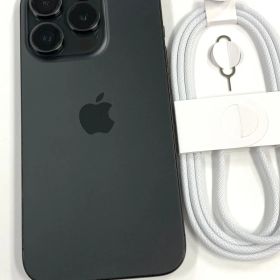 電池87%SIMフリー iPhone15 Pro 128GB ブラックチタニウム
