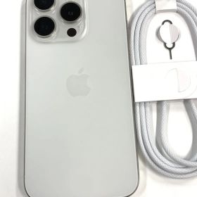 美品 電池86%SIMフリー iPhone15 Pro 128GB ホワイト