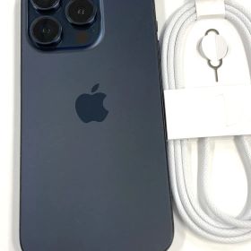 電池86%SIMフリー iPhone15 Pro 512GB ブルーチタニウム