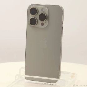 ソフマップ 〔中古品〕 iPhone15 Pro 128GB ナチュラルチタニウム MTU93J／A SIMフリー【377】