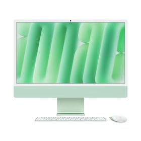 『新品』Apple(アップル)iMac 24インチ Retina 4.5Kディスプレイモデル M4チップ 10コアGPU 256GB SSD 16GBメモリ MWUY3J/A [グリーン]