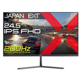 JAPANNEXT PCモニター・液晶ディスプレイ JN-IPS245G200F [24.5インチ]