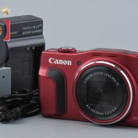 【中古】Canon キヤノン PowerShot SX700 HS レッド コンパクトデジタルカメラ