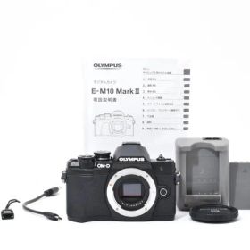 ★極上美品★《ショット数2,309回》オリンパス OM-D E-M10 MarkIII ボディ ブラック★ YMA1227＃35