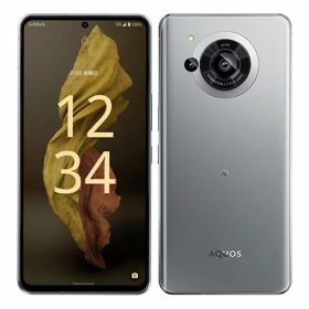 【中古】【安心保証】 AQUOS R7 A202SH[256GB] SoftBank シルバー
