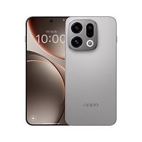 【SIMフリー】OPPO Find X9 チタニウムグレー「CPH2797 GY」MediaTek Dimensity 9500 約6.6インチ・メモリ/ストレージ：16GB/512GB nanoSIM ×2 【防水・防塵…