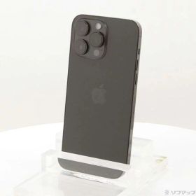 【中古】Apple(アップル) iPhone14 Pro Max 256GB スペースブラック MQ9A3J／A SIMフリー 【276-ud】