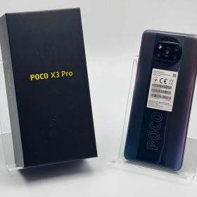 【箱付き海外版中古B】POCO X3 Pro M2102JS0SG 8GB+256GB ファントム ブラック SIMフリー