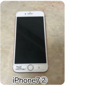 iPhone7② 128GB SIMロック有り ローズゴールド