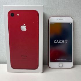 Apple iPhone7 RED 128GB docomo 箱あり