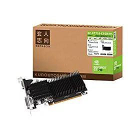 【中古】（非常に良い）玄人志向 NVIDIA GeForce GT 710 搭載 グラフィックボード 1GB GF-GT710-E1GB/HS