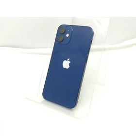 【中古】Apple SoftBank 【SIMロック解除済み】 iPhone 12 mini 64GB ブルー MGAP3J/A【川崎】保証期間1ヶ月【ランクC】