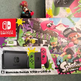 Nintendo Switchスプラトゥーン2セット本体＋プロコン＋amiibo