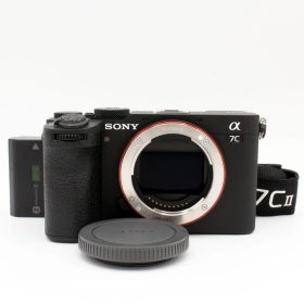わずかシャッター数184枚【新品級】SONY α7CII ボディ ブラック ILCE-7CM2 B#0009