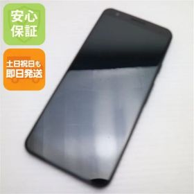 美品 Google Pixel 3a ジャストブラック スマホ 本体 白ロム 土日祝発送OK 01000