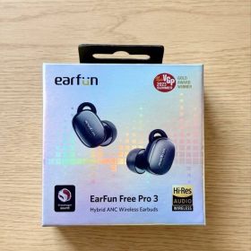 EarFun Free Pro 3 ブラック ANC対応 付属品完備 美品