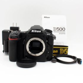 わずかシャッター数22103枚【新品級】Nikon D500 ボディ#0007