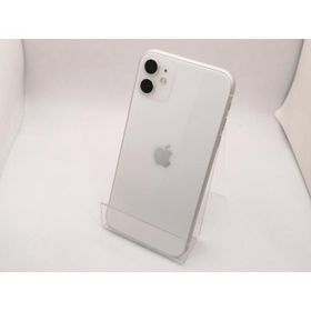 【中古】Apple au 【SIMロック解除済み】 iPhone 11 64GB ホワイト MWLU2J/A【三宮駅前】保証期間１ヶ月【ランクB】