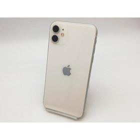 【中古】Apple docomo 【SIMロック解除済み】 iPhone 11 64GB ホワイト MWLU2J/A【鹿児島中町】保証期間１ヶ月【ランクC】