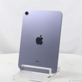 【中古】Apple(アップル) iPad mini 第6世代 64GB パープル MK7R3J／A Wi-Fi 【352-ud】
