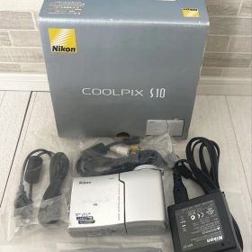 【動作確認済・備品完備】Nikon COOLPIX S10 外箱付