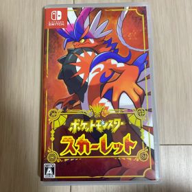 Nintendo Switch ソフト ポケットモンスター スカーレット 中古品