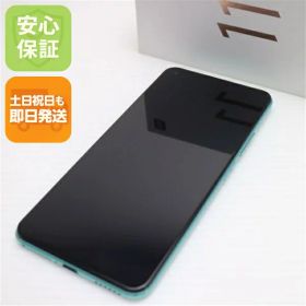 【中古】安心保証 超美品 SIMフリー Mi 11 Lite 5G ミントグリーン 本体 即日発送 土日祝発送OK