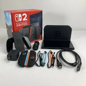 【中古品】 Nintendo Switch 2 (日本語・国内専用) ニンテンドースイッチ2 本体 ゲームハード 付属品あり 使用済・箱・ドックに傷みあり (fuz) 035-260521-io-01-kit 万代Net店