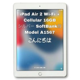 iPad Air 2 Wi-Fi+Cellular 16GB ソフトバンク
