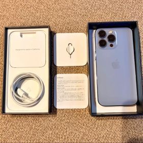 iPhone 13pro シエラブルー バッテリー残量100%