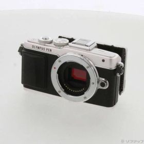 ソフマップ 〔中古品〕 PEN Lite E-PL7 ボディ シルバー【262】