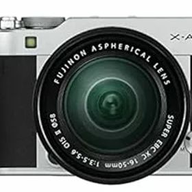 【中古】［非常に良い］富士フイルム(FUJIFILM) ミラーレス一眼カメラ X-A5レンズキット シルバー X-A5LK-S
