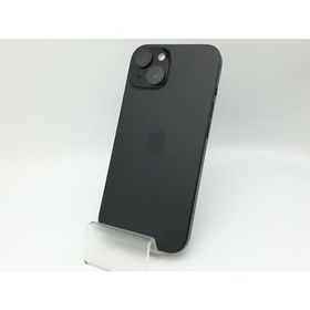 【中古】Apple docomo 【SIMフリー】 iPhone 15 256GB ブラック MTMN3J/A【秋葉本店】保証期間１ヶ月【ランクC】