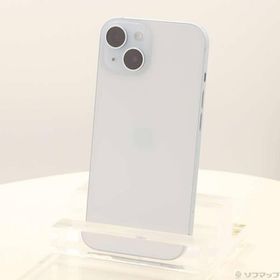 〔中古〕Apple(アップル) iPhone15 512GB ブルー MTMX3J／A SIMフリー〔198-ud〕